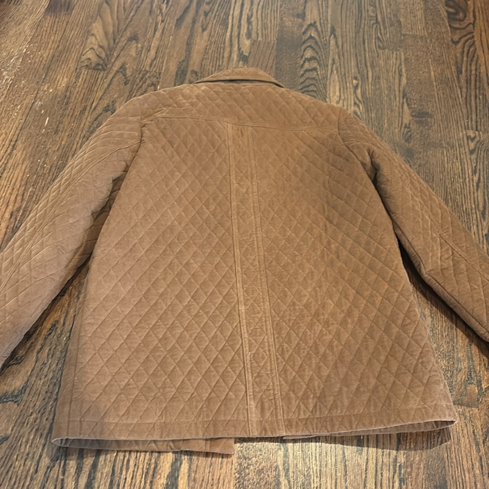 Sezane Brown Quilted Utility Jacket - image 7